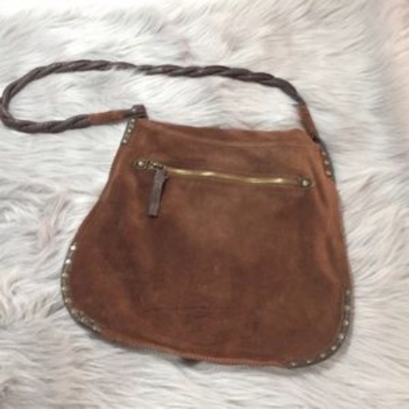 Lucky Brand Vintage Inspired Leather Crossbody - Picture 3 of 5